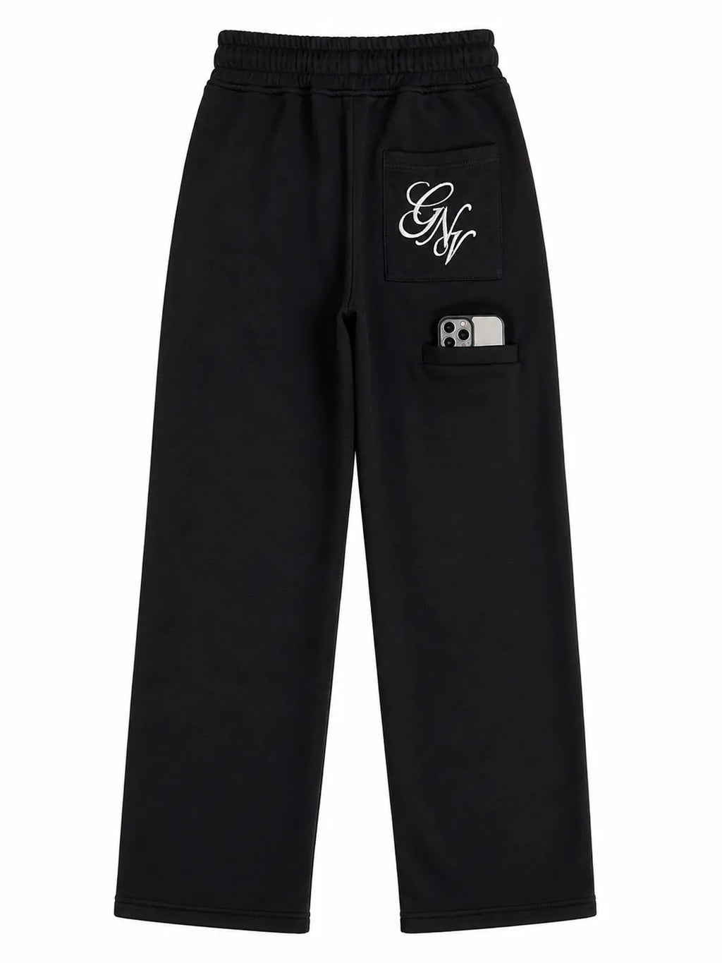 Relaxed Sweatpants — Black