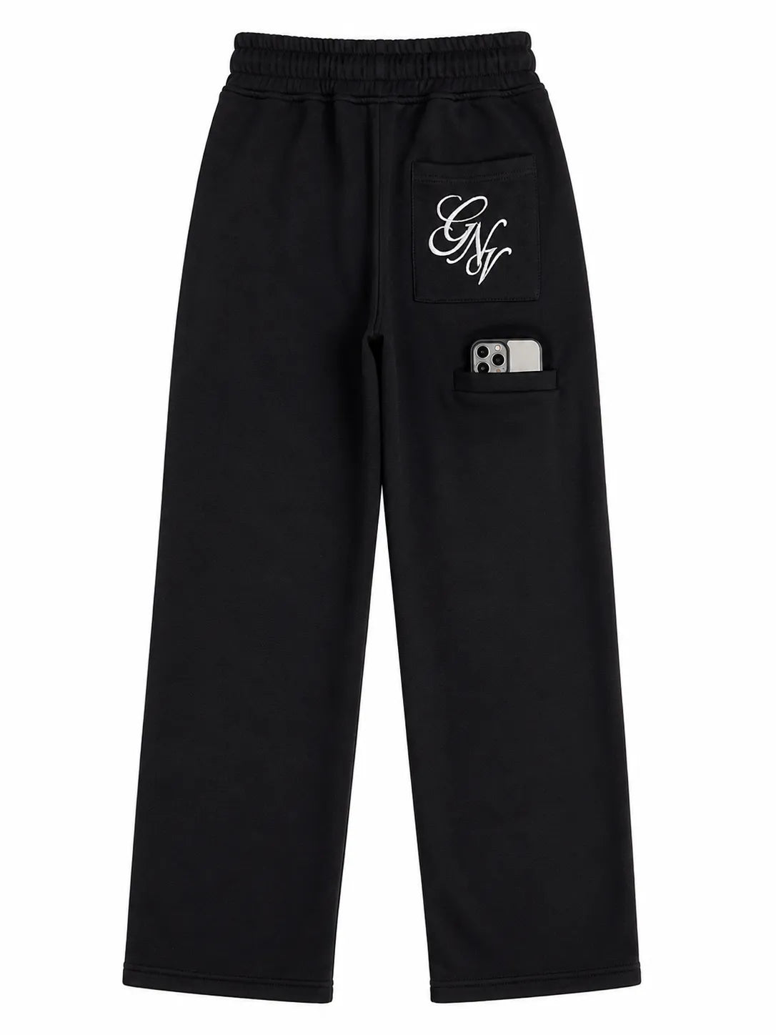 Relaxed Sweatpants — Black