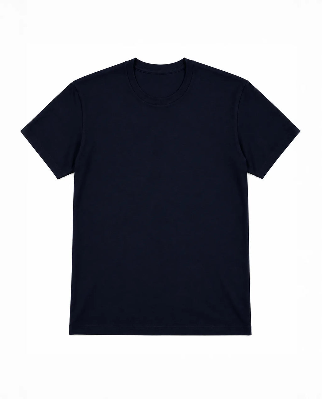 Essential Boxy Tee — Navy