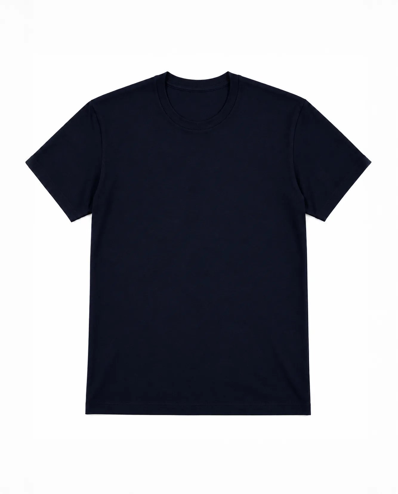 Essential Boxy Tee — Navy