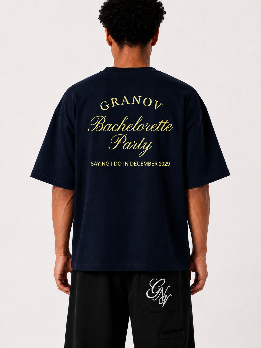 The Bachelorette Tee — Navy