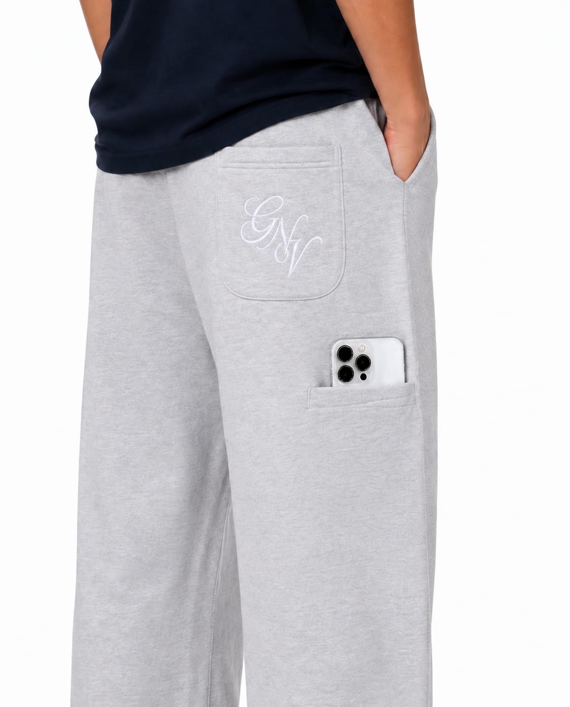 Relaxed Sweatpants — Heather Grey